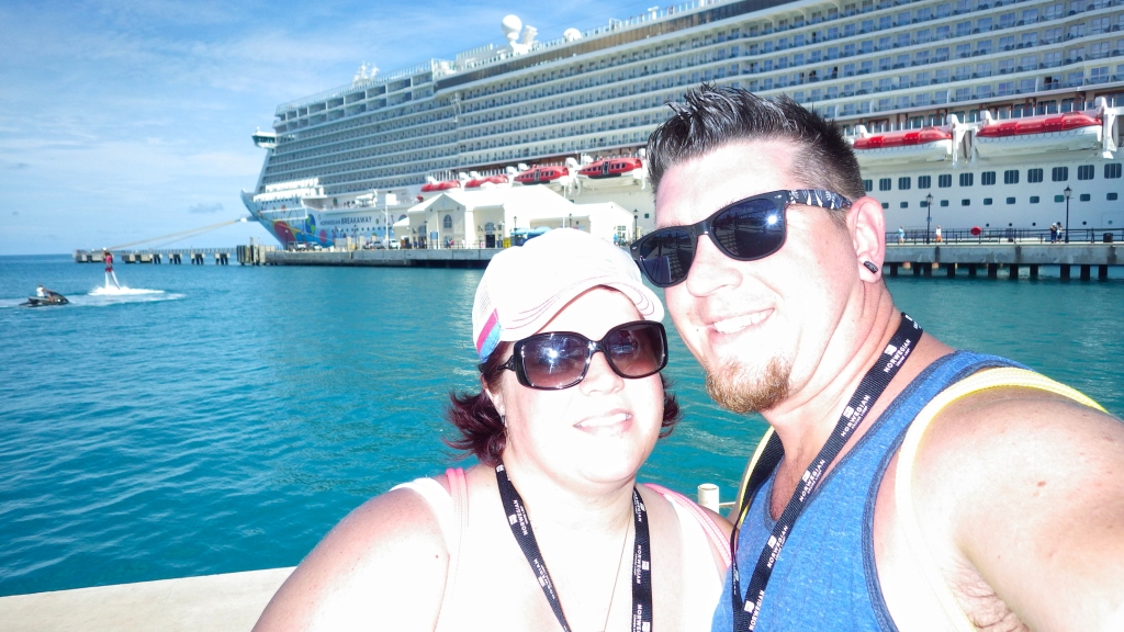 Yes, we took a lot of selfies... it was our honeymoon, give us a break!